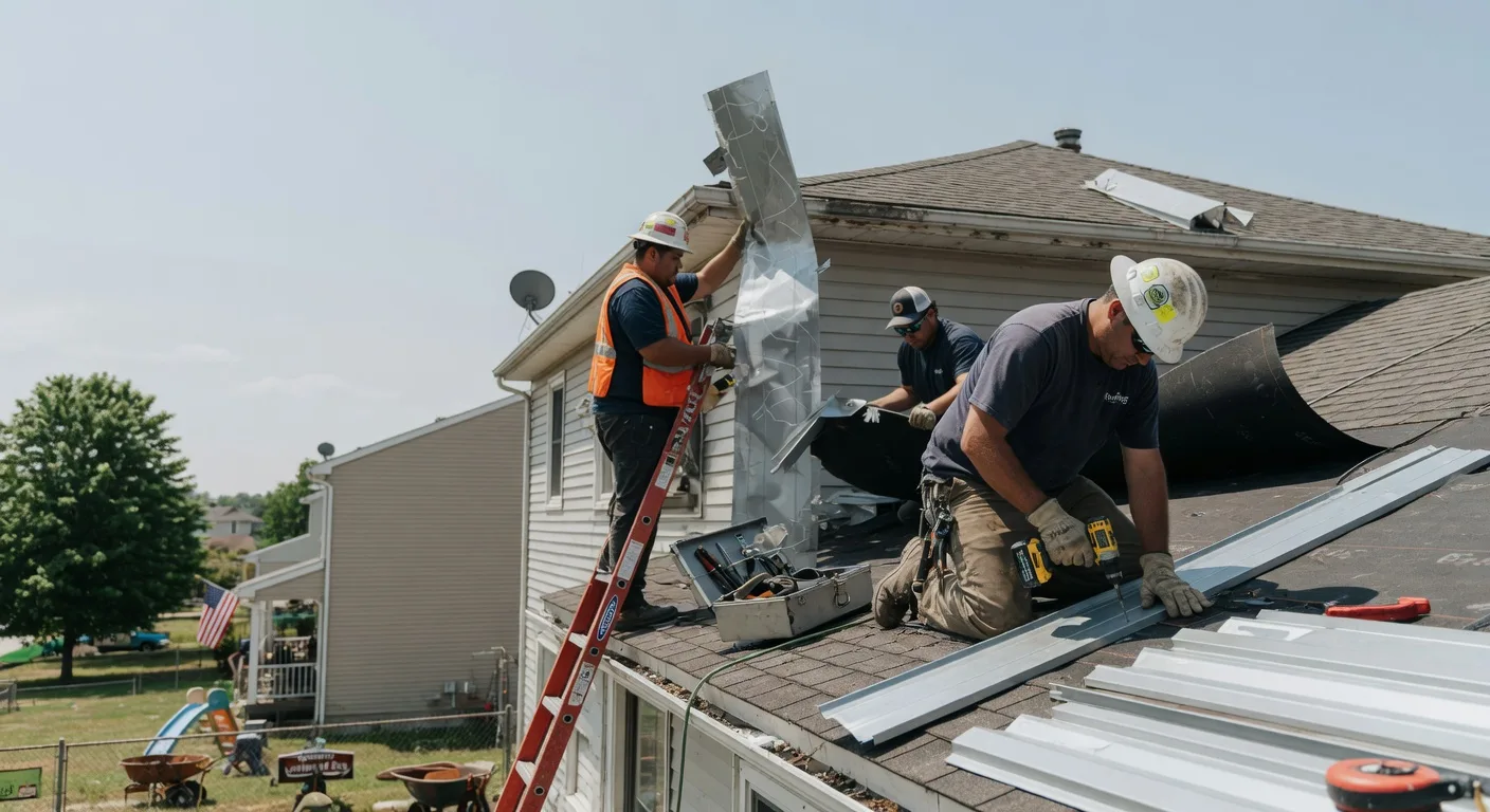 Metal Roofing Installation in Honobia, OK near me